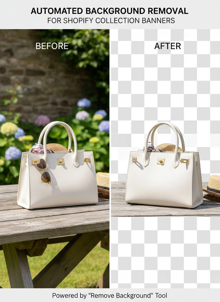 automated background removal for shopify collection banners - Professional Guide